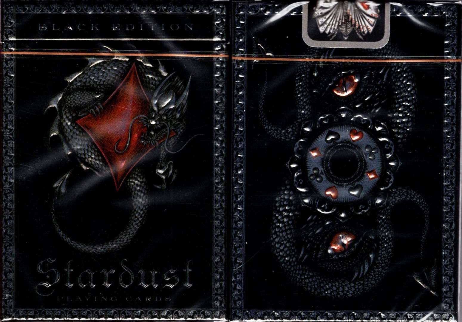 Stardust Black Playing Cards NPCC