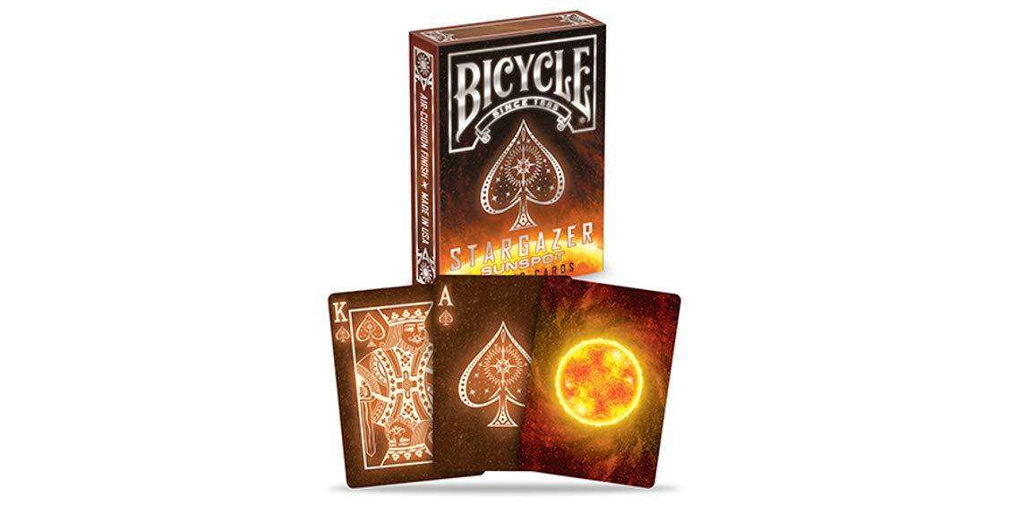 Stargazer Sunspot Bicycle Playing Cards