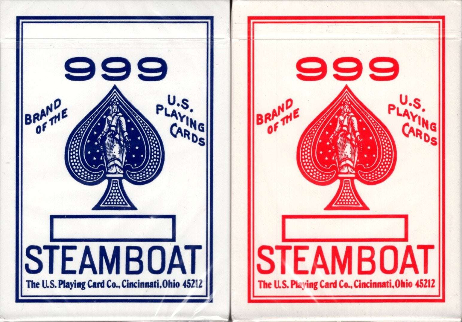 Steamboat Gilded 2 Deck Set USPCC
