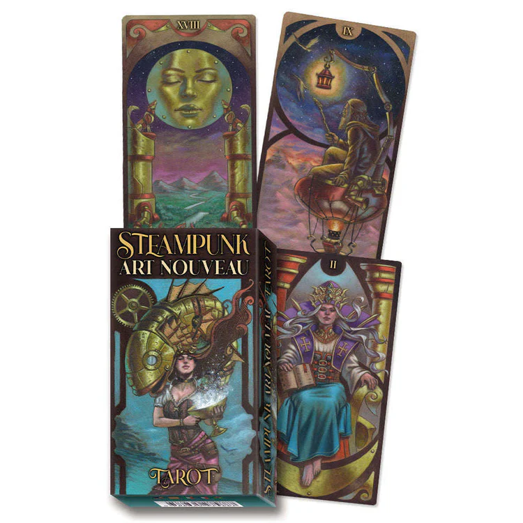 Steampunk Art Nouveau Tarot Deck 1 6471-steampunk-art-nouveau-tarot-deck-1.webp