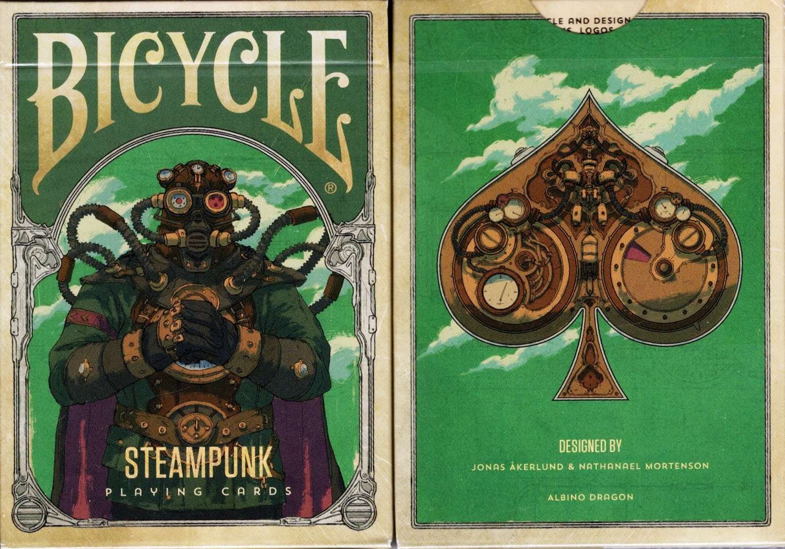 Steampunk Beginnings Bicycle Playing Cards