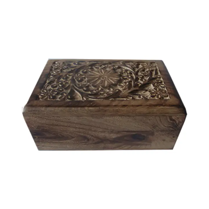 Daisy Carved Wooden Box (6 X 4 in.) 1 65-daisy-carved-wooden-box-6-x-4-in–1.webp