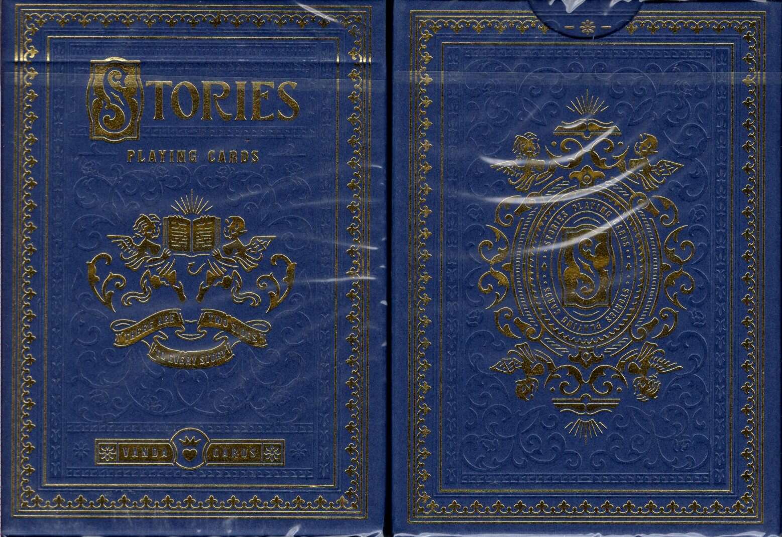Stories Vol 2 Blue Playing Cards USPCC