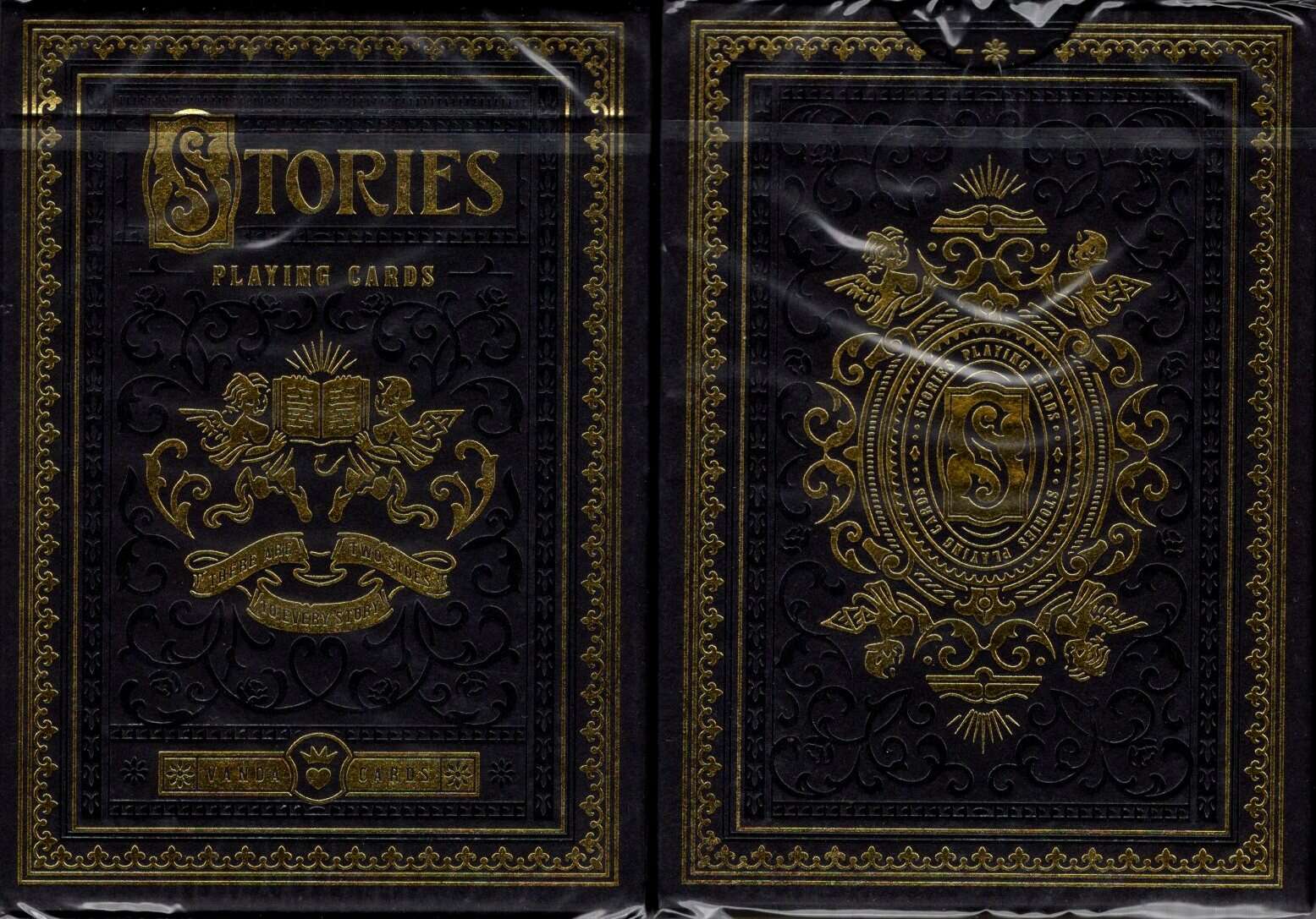 Stories Vol. 4 Black Playing Cards LPCC