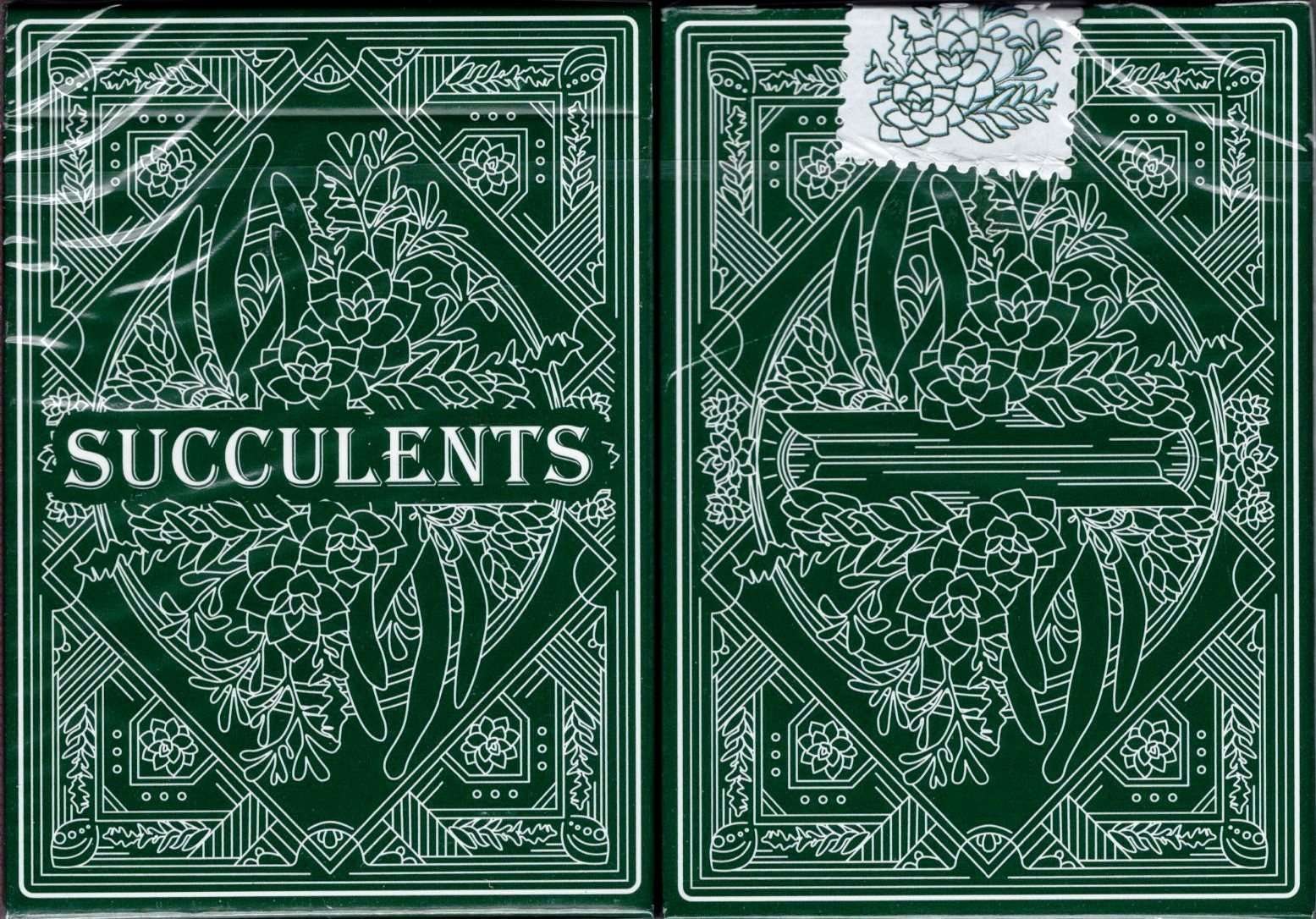 Succulents Playing Cards USPCC