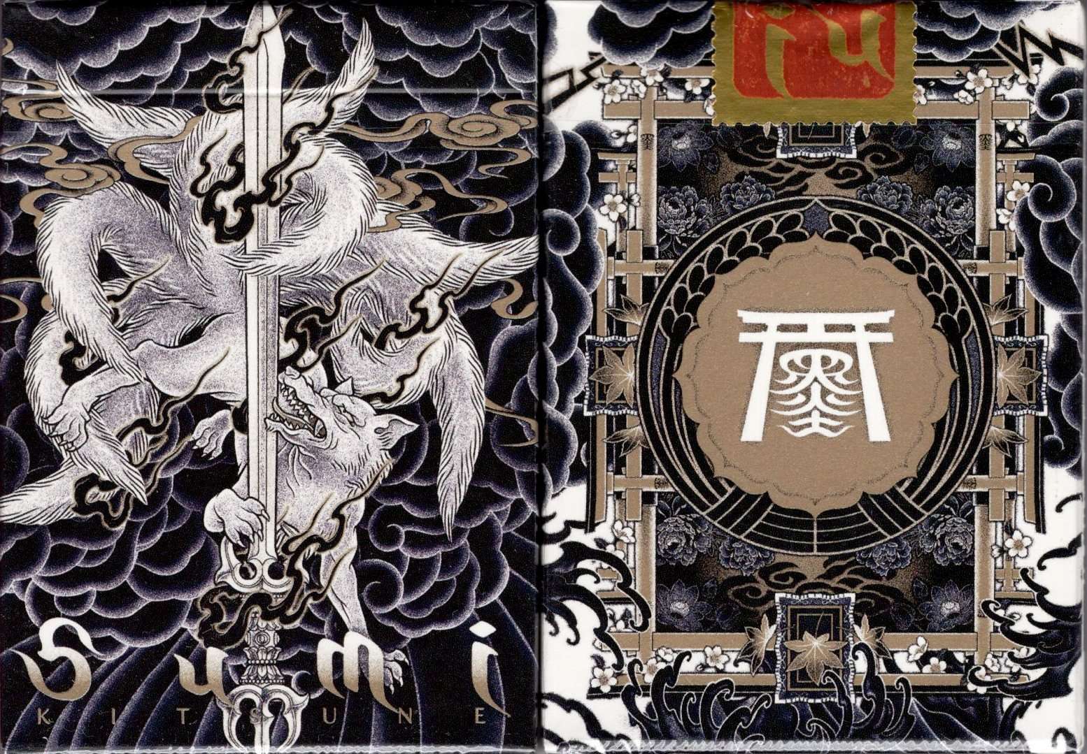 Sumi Kitsune Myth Maker Playing Cards USPCC