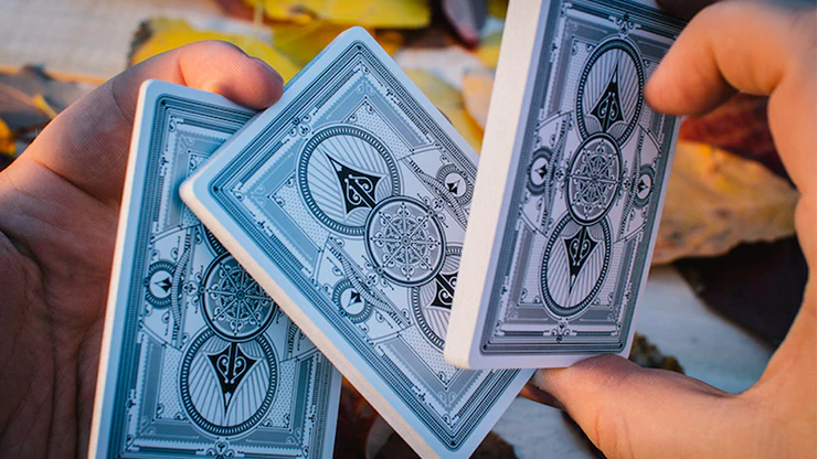 Superior Brand Silver Arrow Back Playing Cards by Kings Wild Project