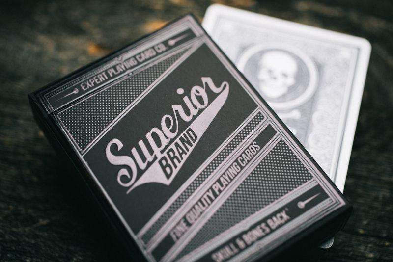 Superior Brand Skull & Bones Playing Cards Deck EPCC