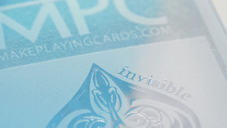AQUA Invisible Plastic Playing Cards MPC