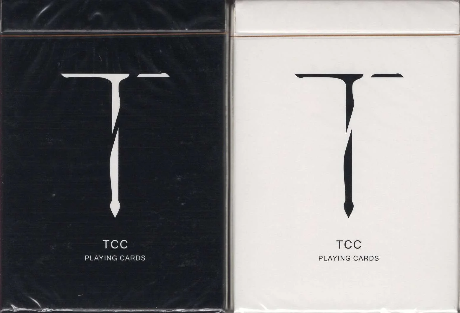 Sword T Playing Cards TCC - Black & White