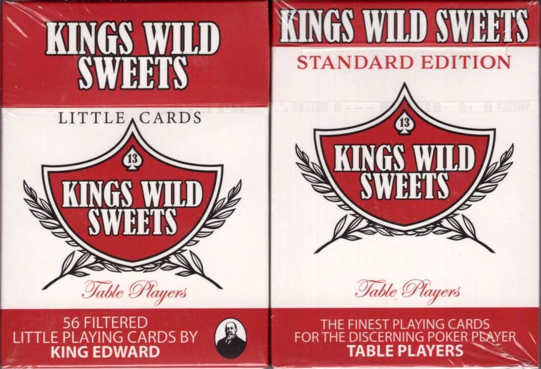 Table Players Volume 29 Kings Wild Sweets Playing Cards by Kings Wild Project