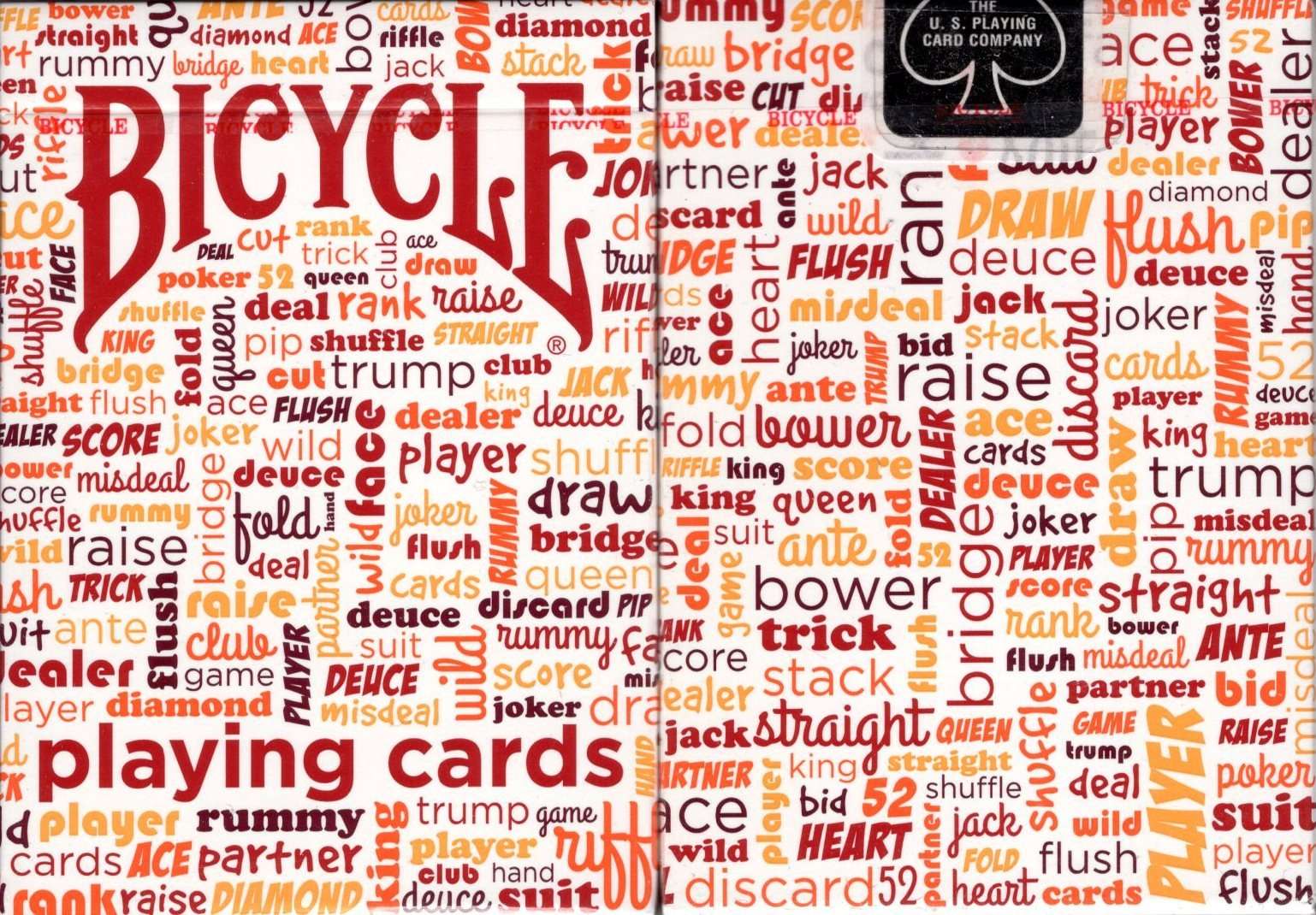 Table Talk Red Bicycle Playing Cards