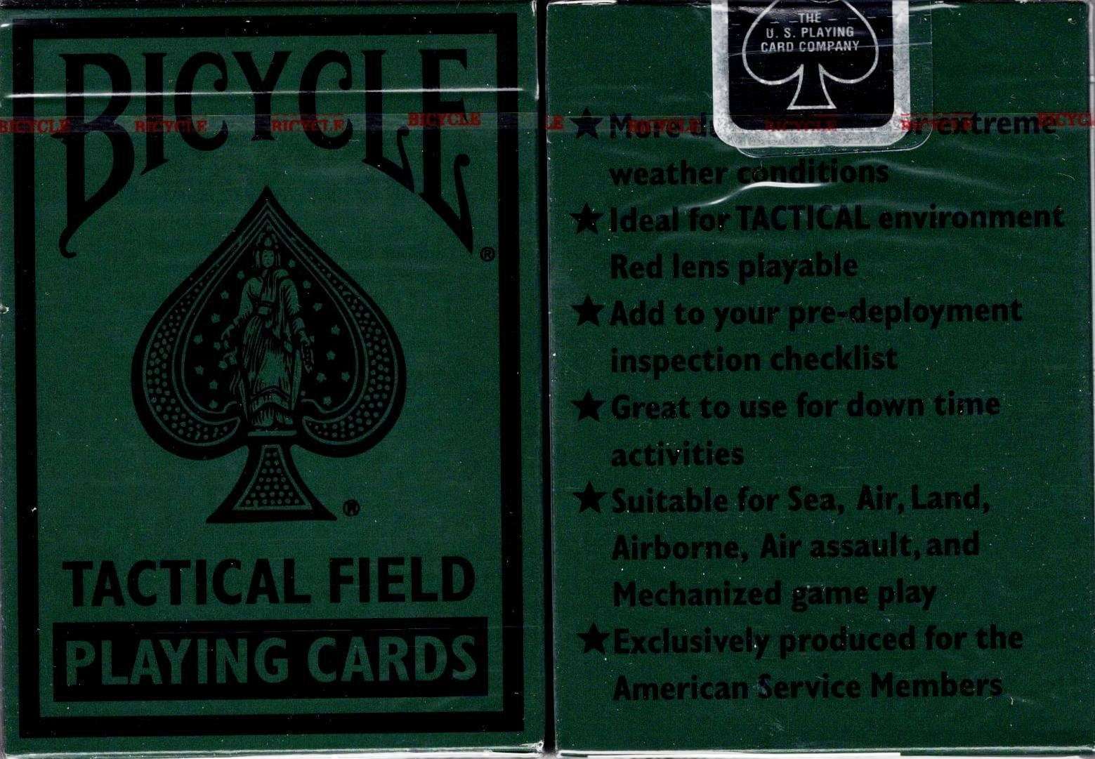 Tactical Field Bicycle Playing Cards Deck