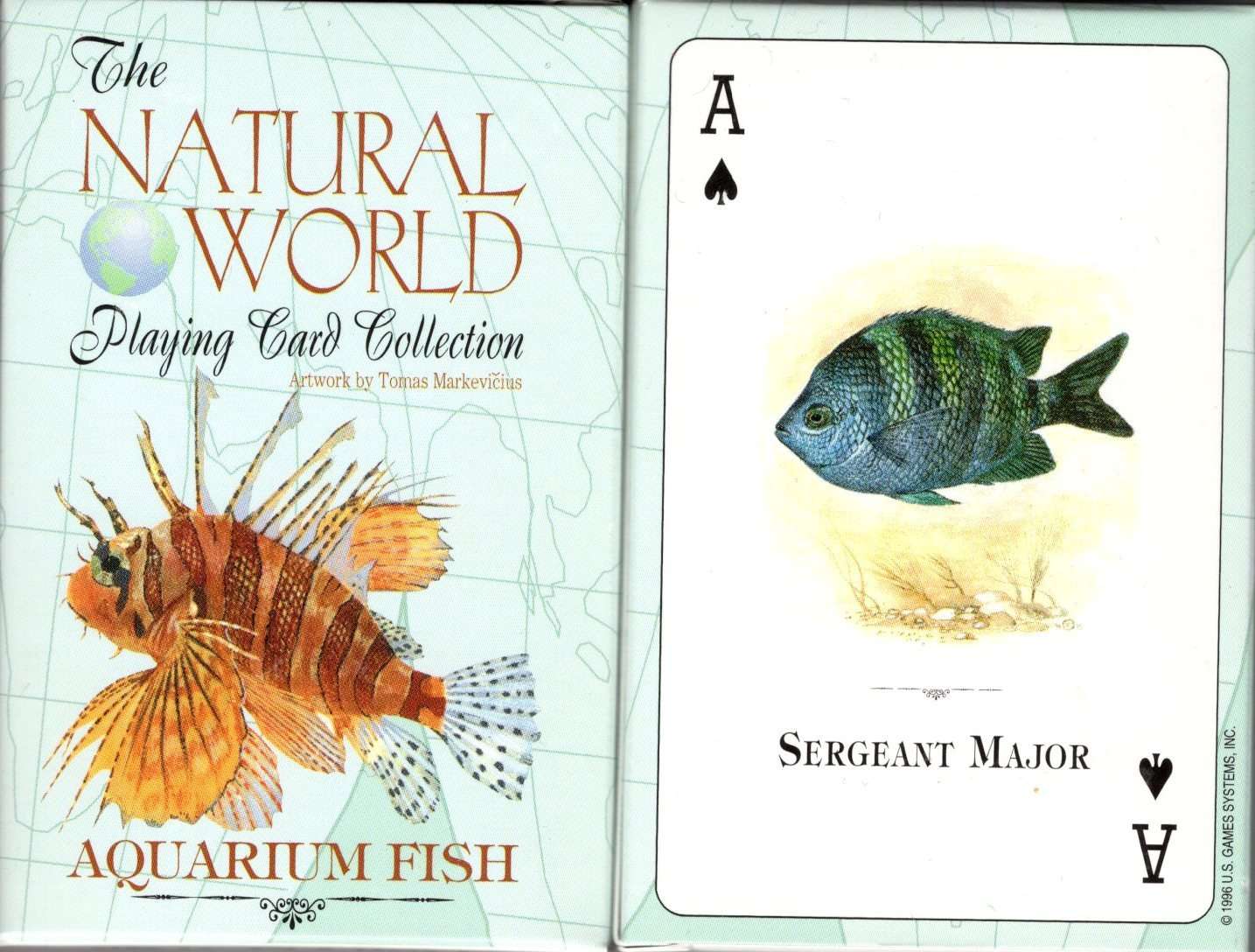 Aquarium Fish of the Natural World Playing Cards USGS