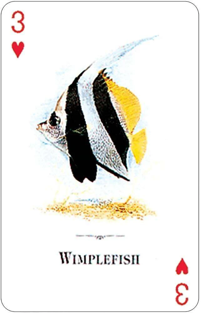 Aquarium Fish of the Natural World Playing Cards USGS