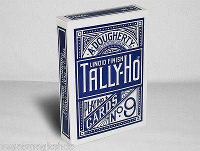 Tally-Ho Circle Back Blue Playing Cards