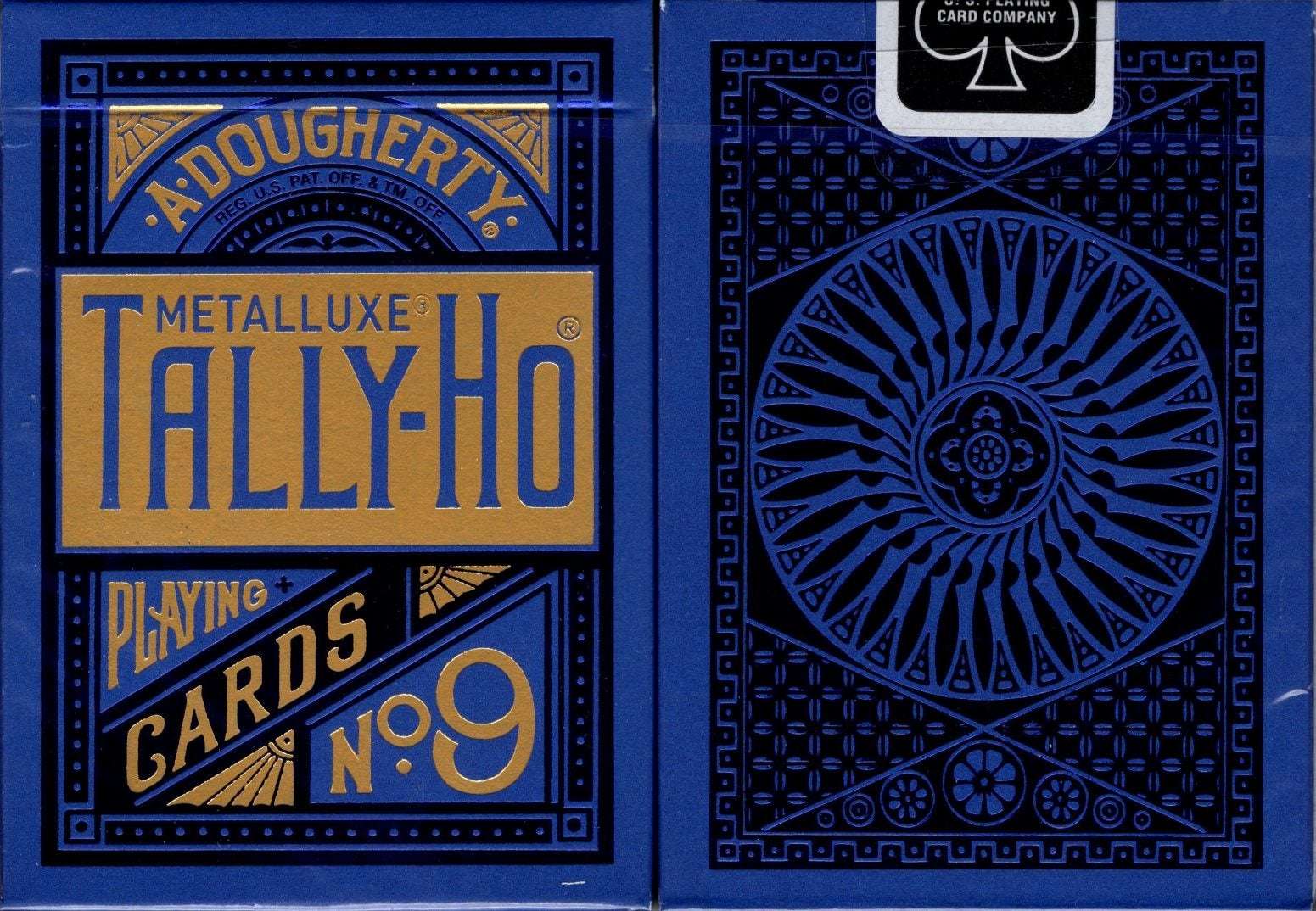 Tally-Ho MetalLuxe Blue Playing Cards