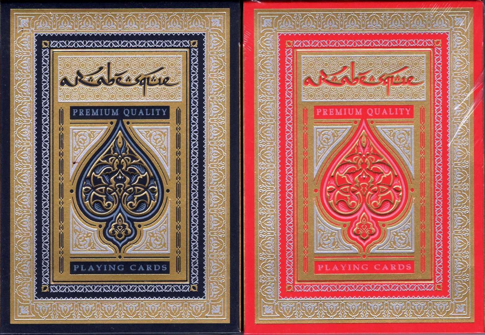 ARABESQUE Player's Edition Playing Cards 2 Deck Set OPC