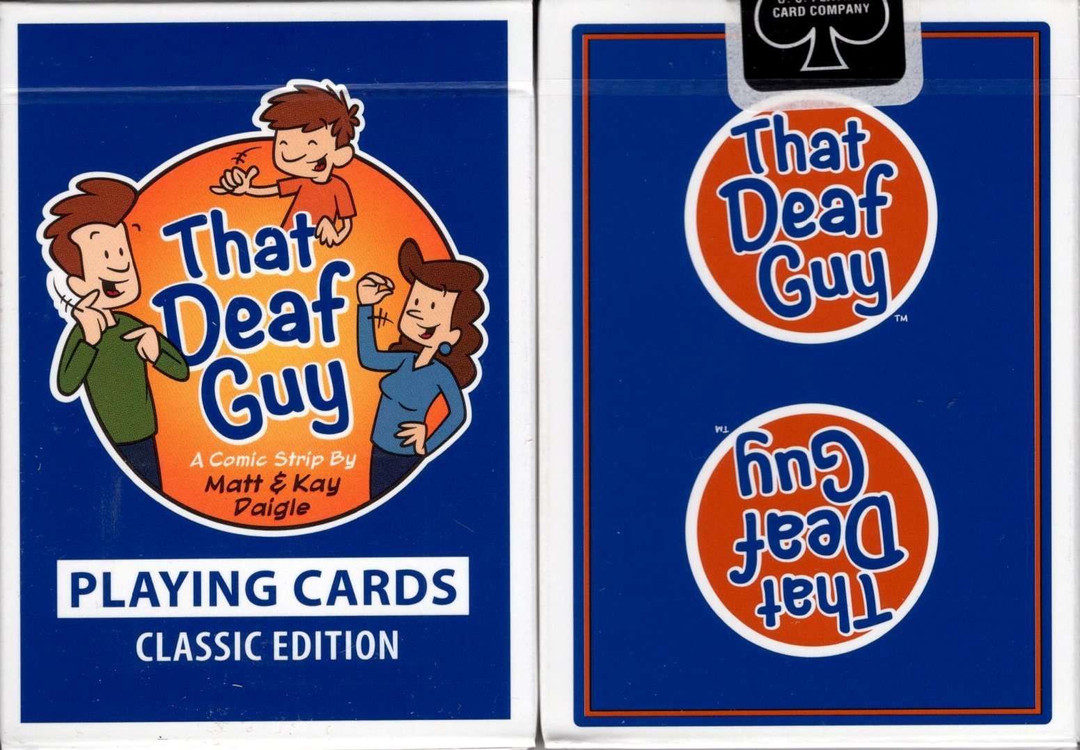 That Deaf Guy Classic Edition Playing Cards USPCC