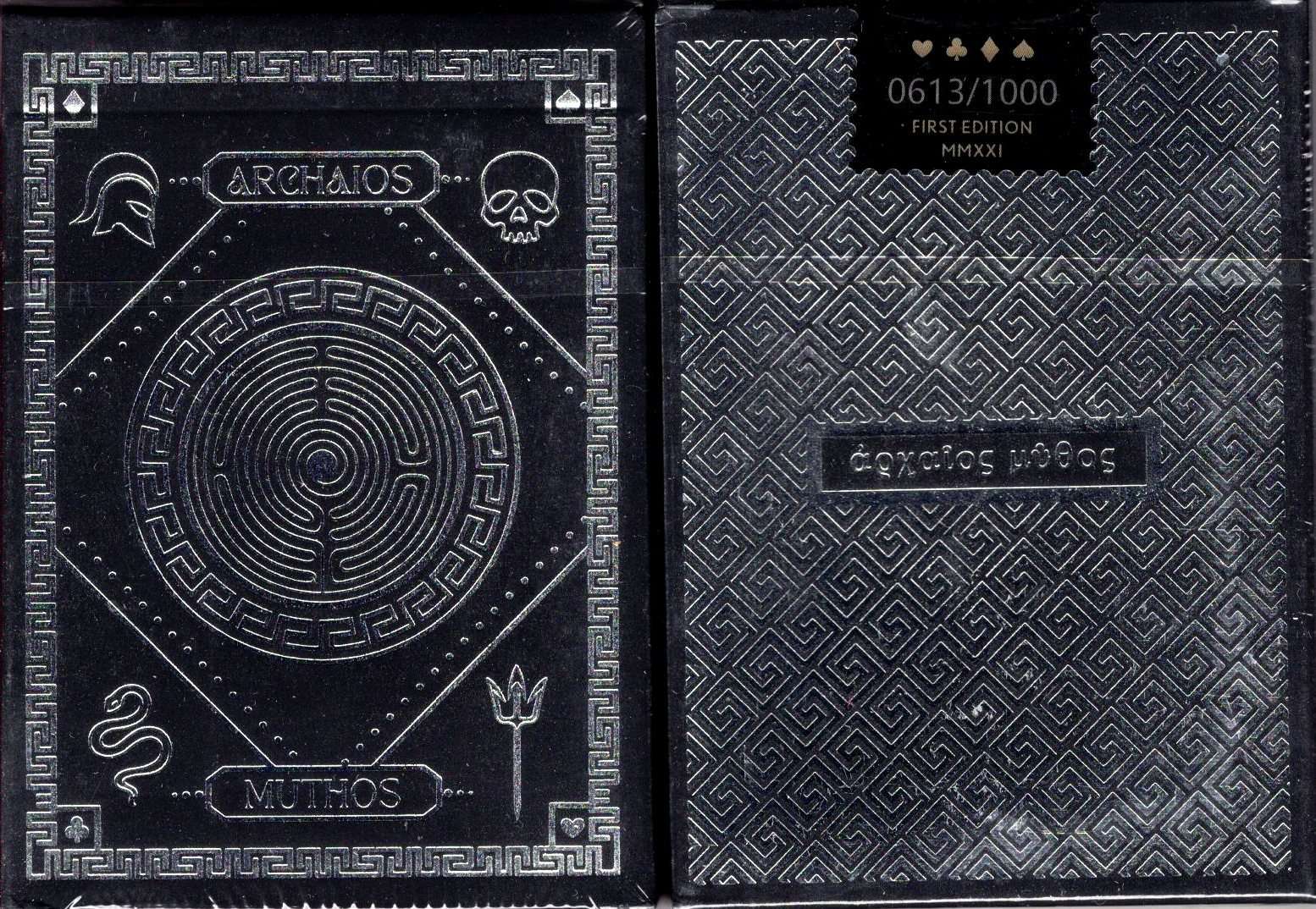 Archaios Muthos Gilded Playing Cards
