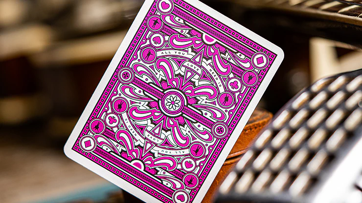 The Beatles Pink Playing Cards by Theory11: A Tribute to Ringo, the Funny Beatle