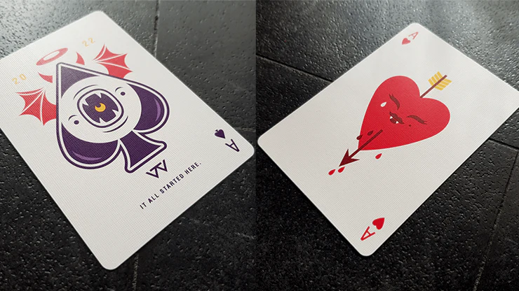 The Evil Deck v2 Playing Cards USPCC