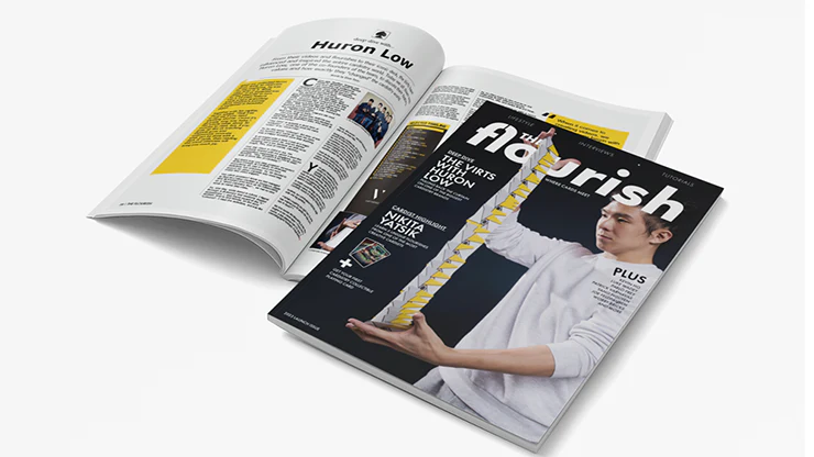 The Flourish Magazine - Launch Edition with a Collectible Playing Card