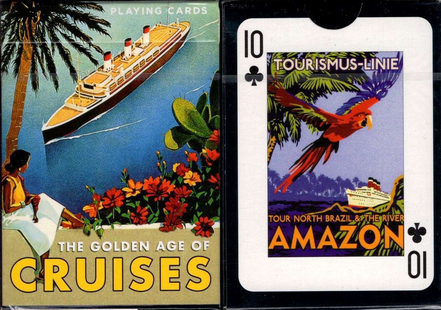 The Golden Age of Cruises Playing Cards Piatnik