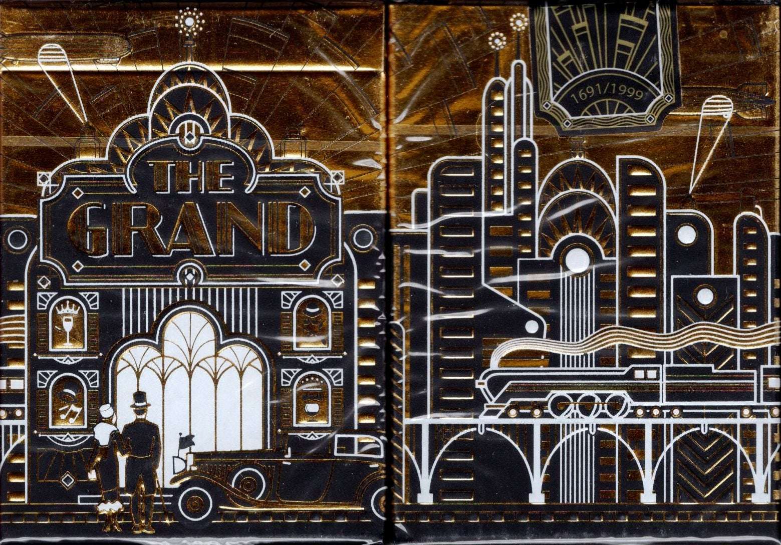 The Grand Golden Glamor Playing Cards Cartamundi