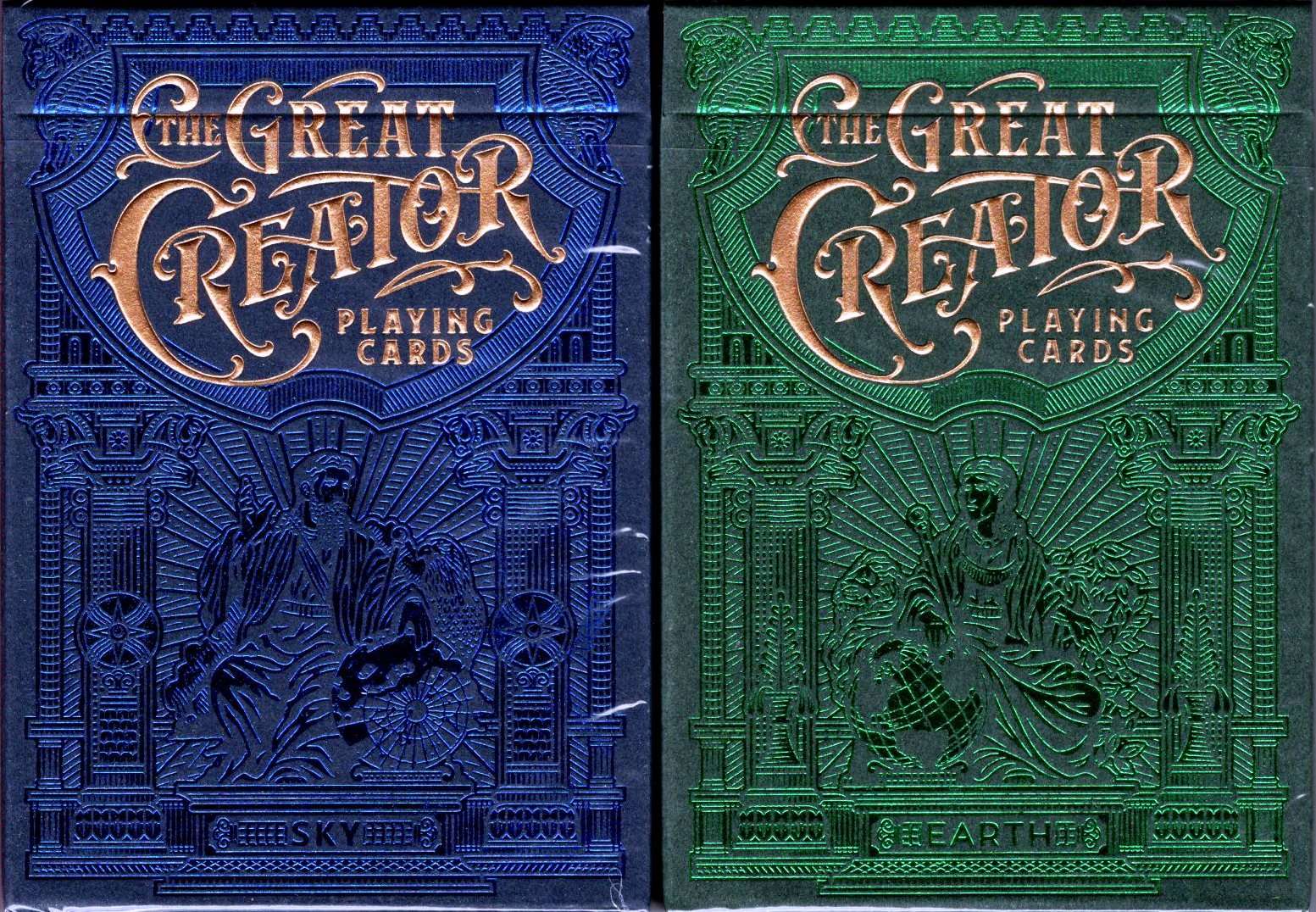 The Great Creator Playing Cards 2 Deck Set TPCC