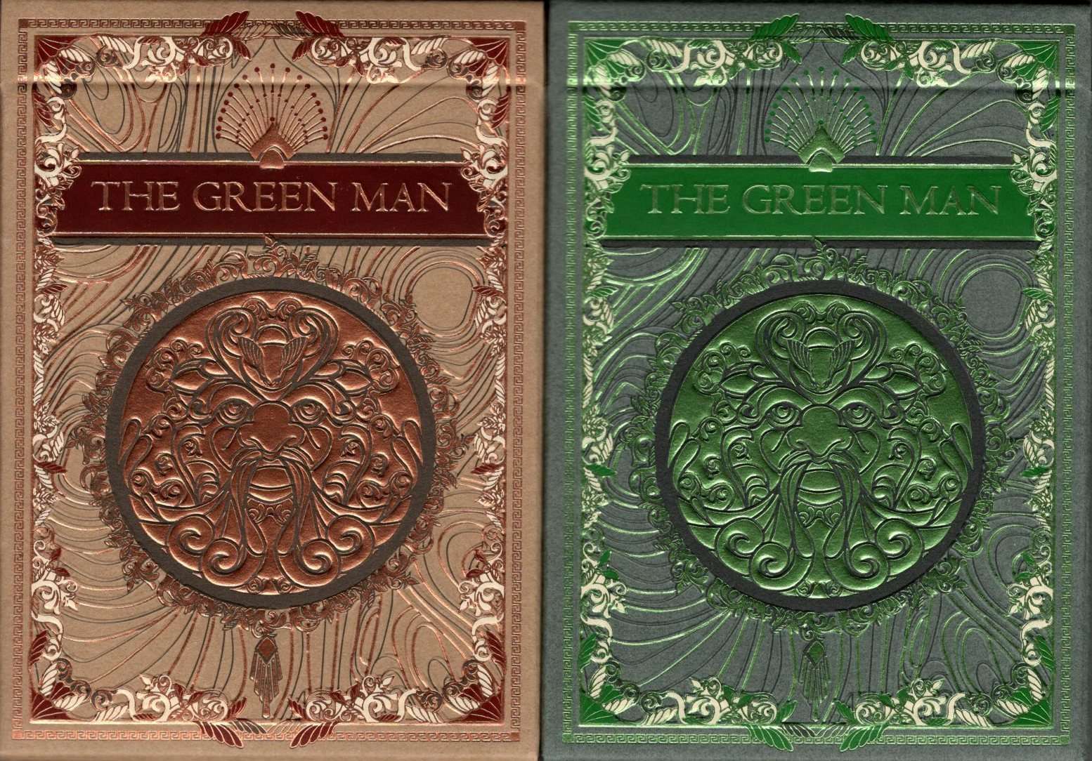 The Green Man Playing Cards Cartamundi