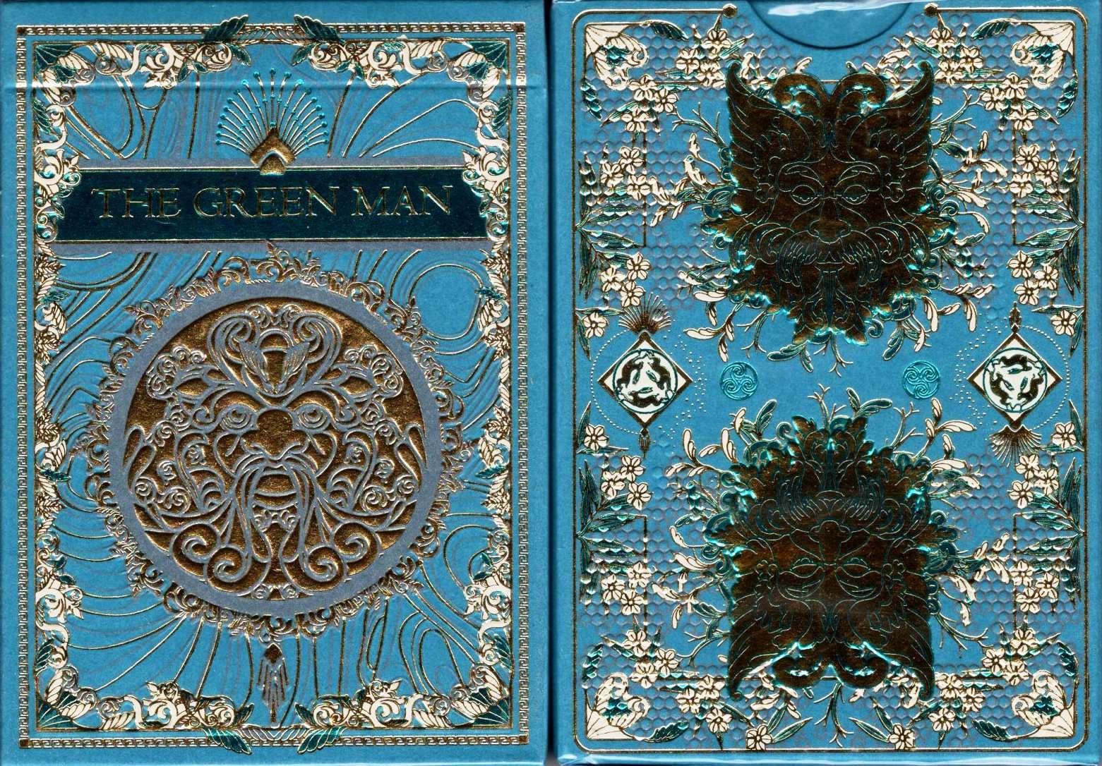 The Green Man Summer v2 Playing Cards Cartamundi