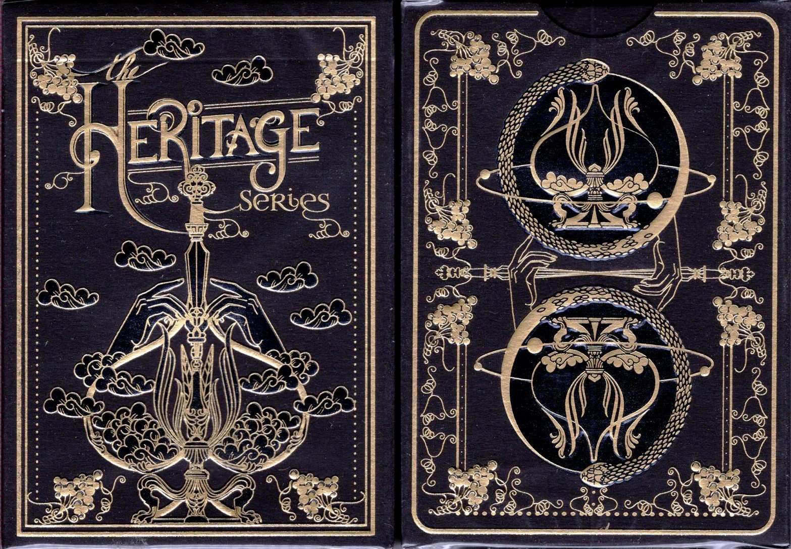The Heritage Series Spades Playing Cards Cartamundi