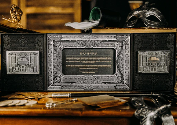 The Illusionist Black Gold Boxset Playing Cards
