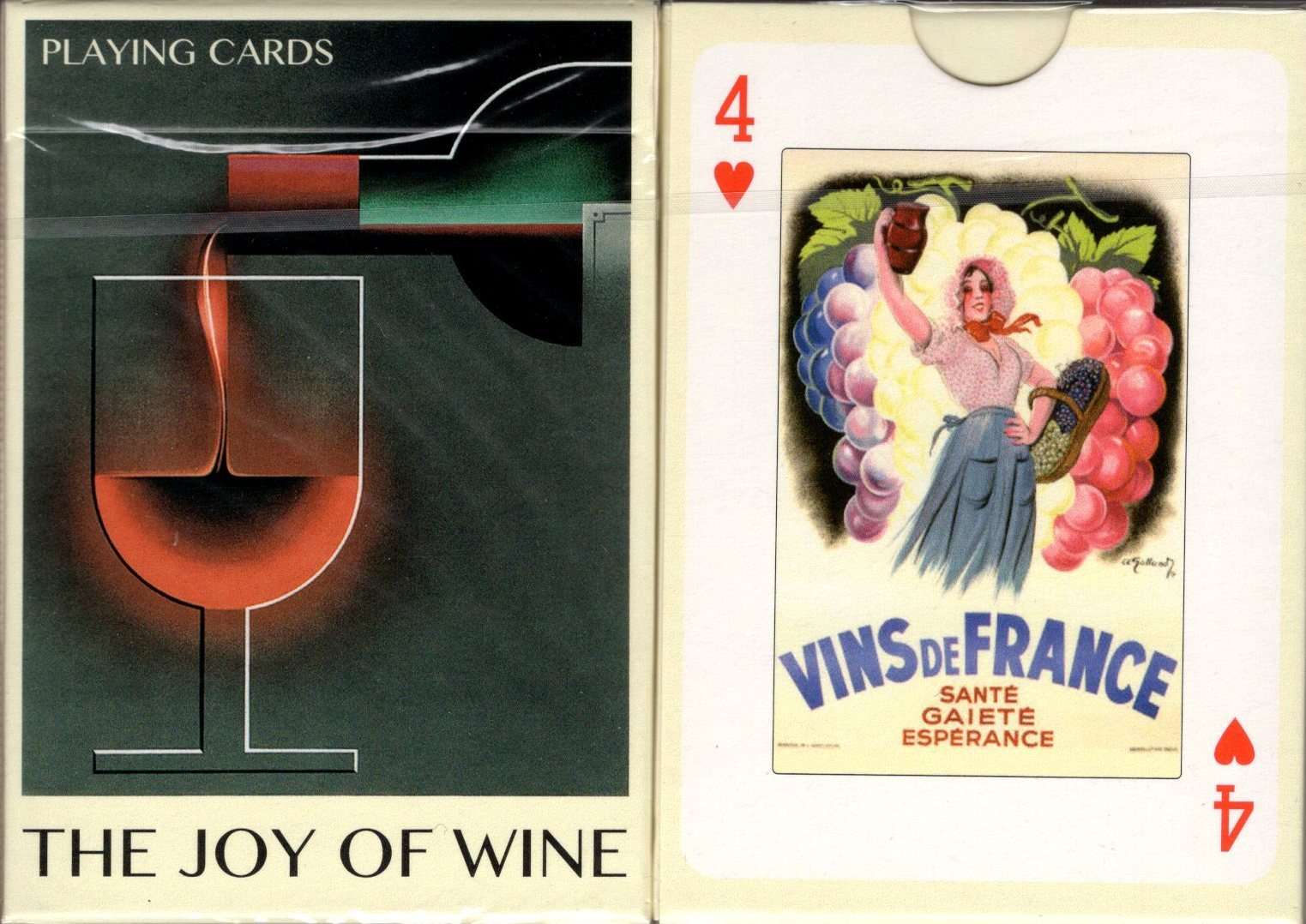 The Joy of Wine Playing Cards Piatnik