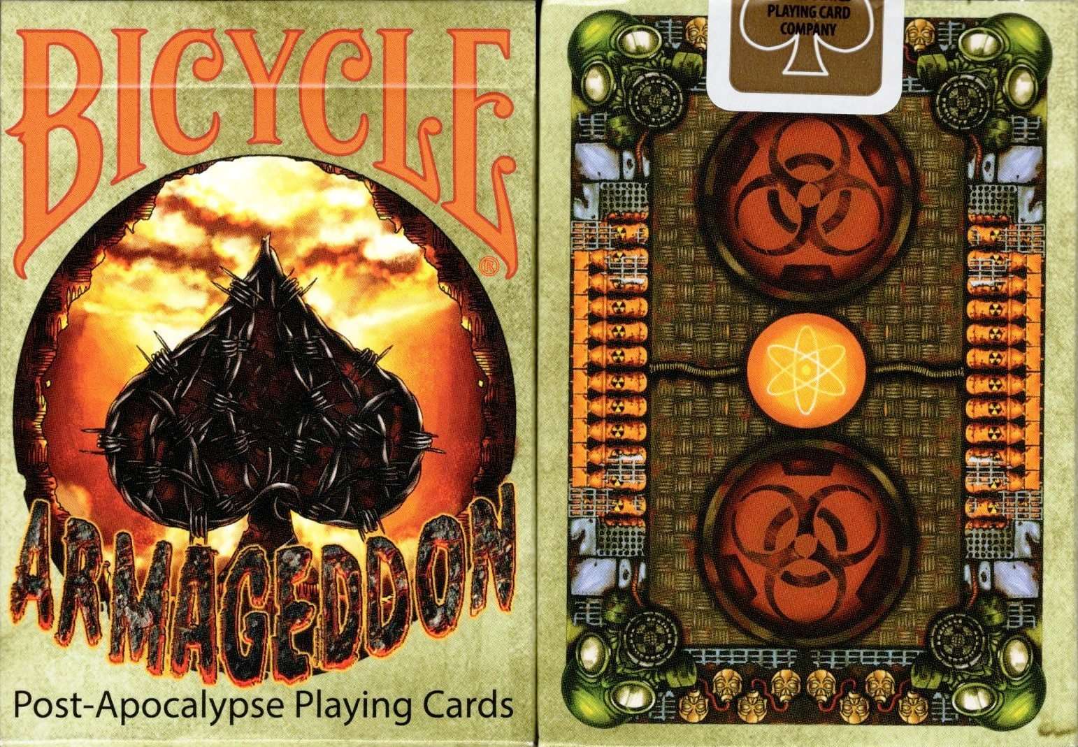 Armageddon Bicycle Playing Cards