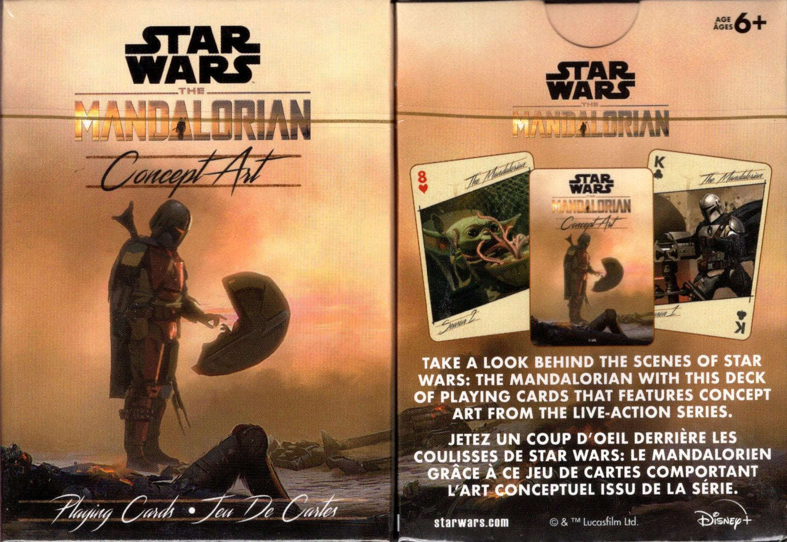 The Mandalorian Concept Art Playing Cards Aquarius