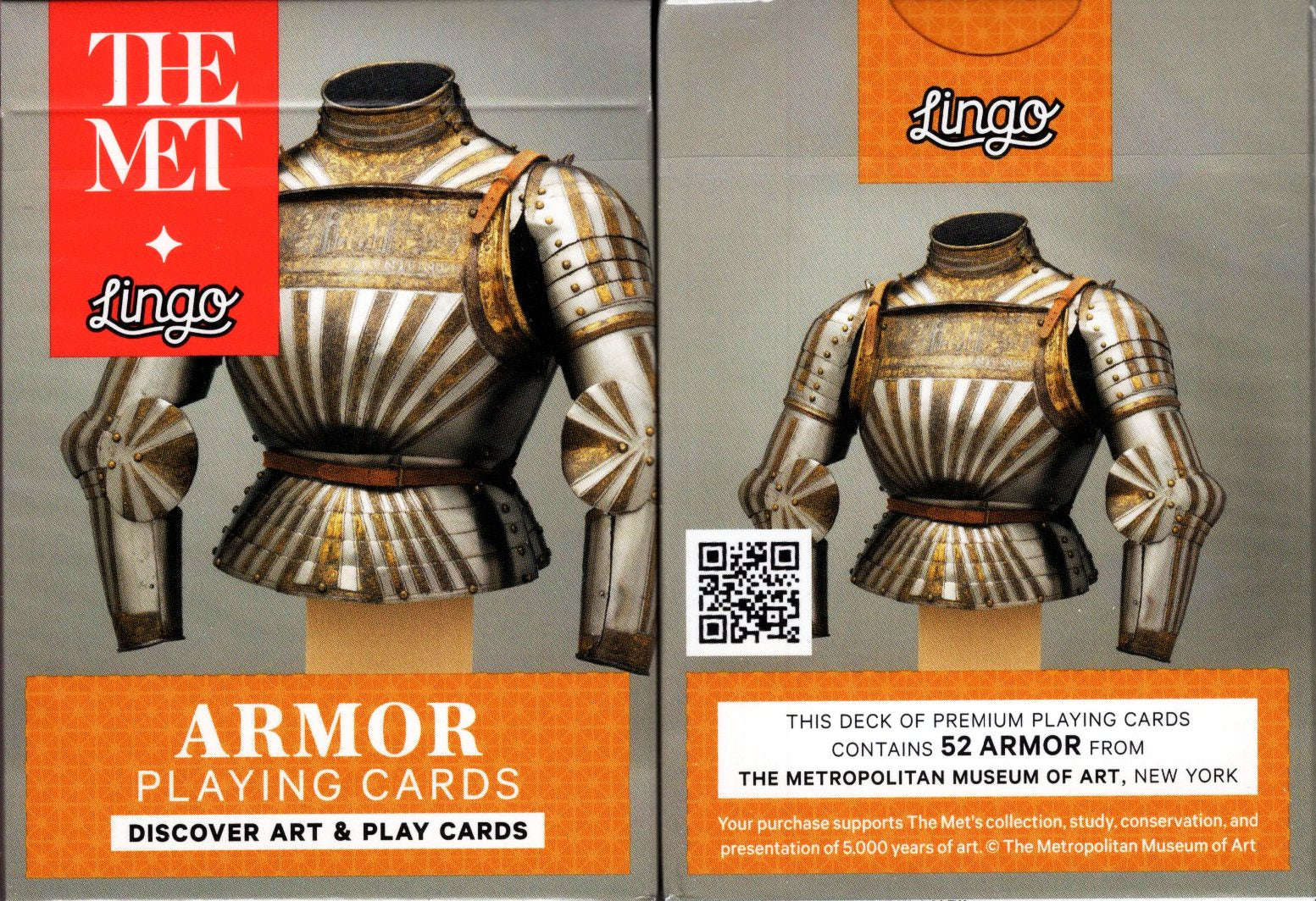 Armor of the Met Playing Cards USPCC