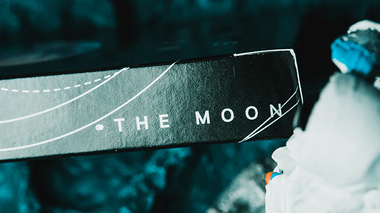 The Moon Purple PURE Cardistry Cards Poker Size Deck USPCC