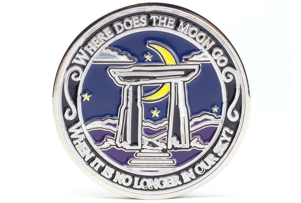 The Name of the Wind Elodin's Question Card Cover Coin