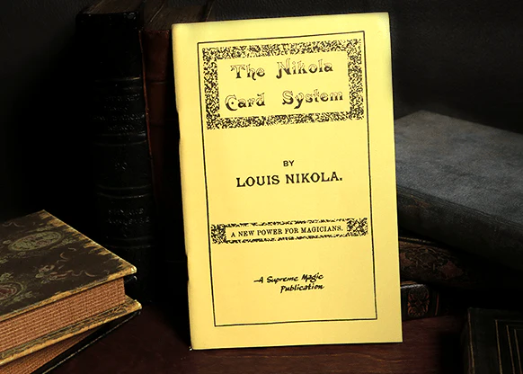 The Nikola Card System Book