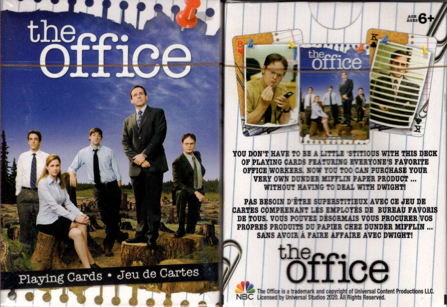 The Office Cast Playing Cards Aquarius
