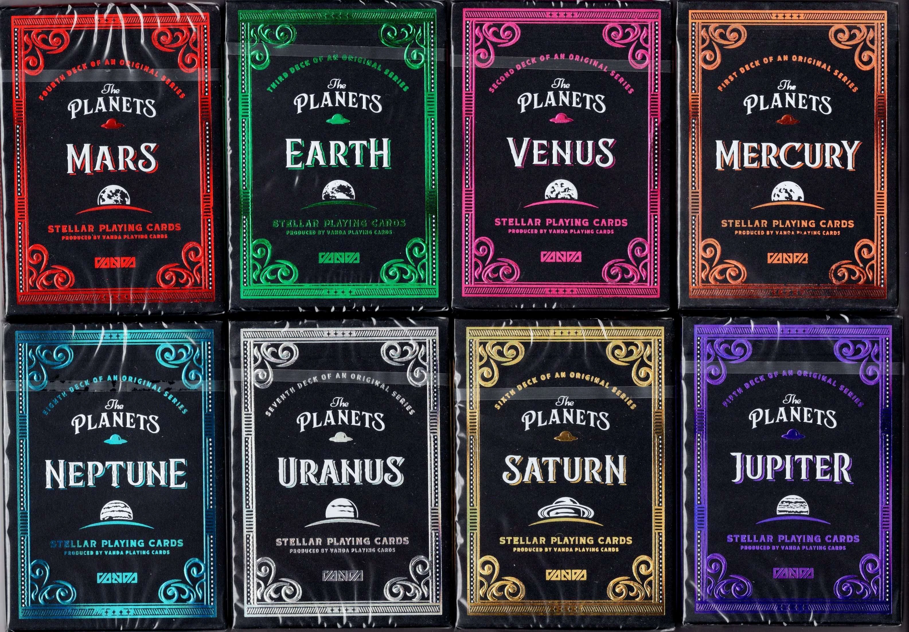 The Planets: 8 Deck Set USPCC