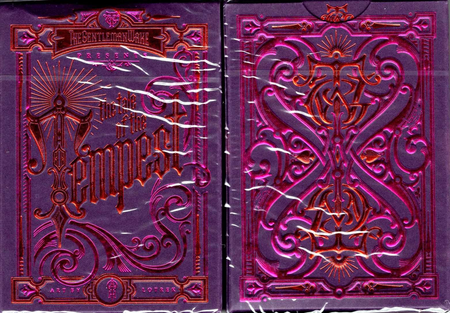 The Tale of the Tempest Dusk Playing Cards Cartamundi