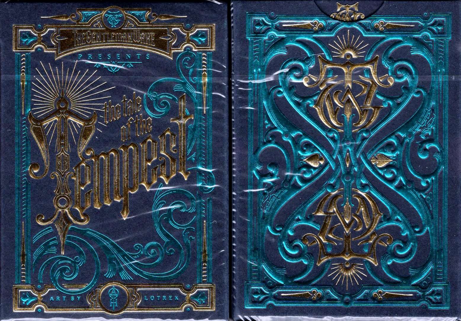 The Tale of the Tempest Ocean Playing Cards Cartamundi