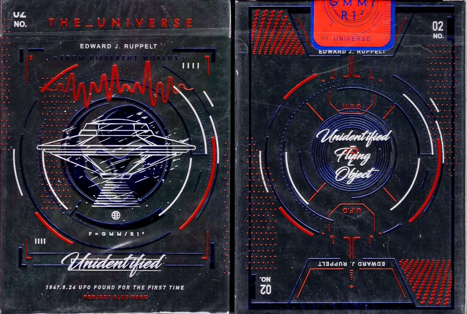 The Universe UFO Playing Cards MPC