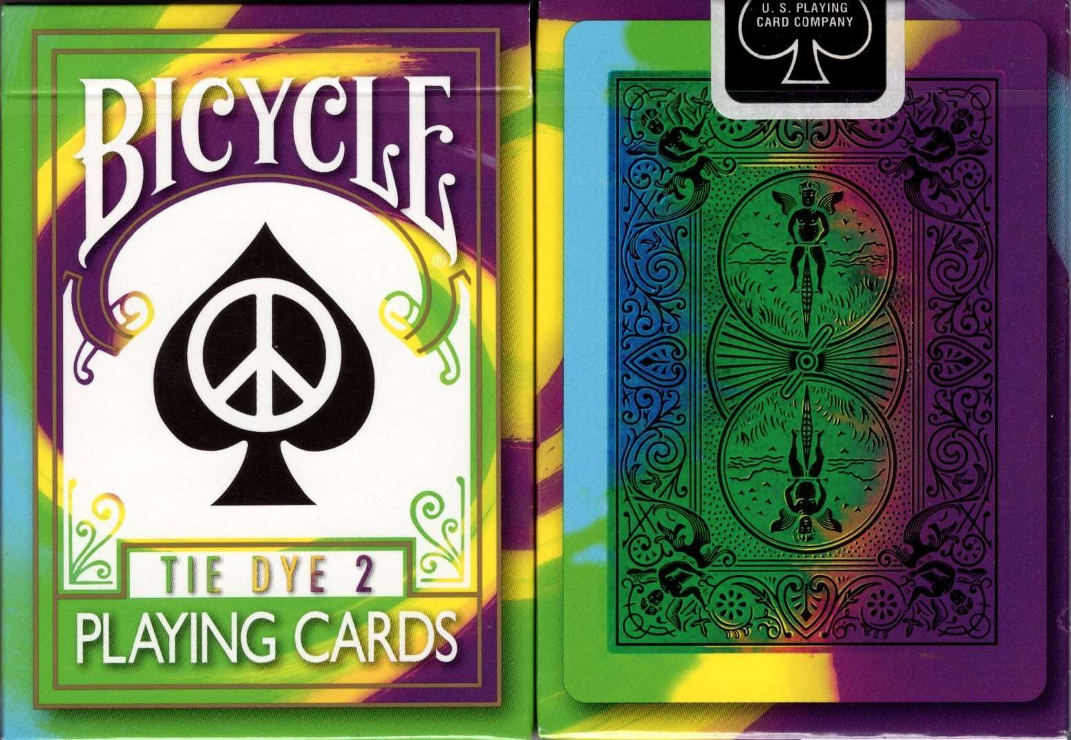 Tie Dye v2 Bicycle Playing Cards