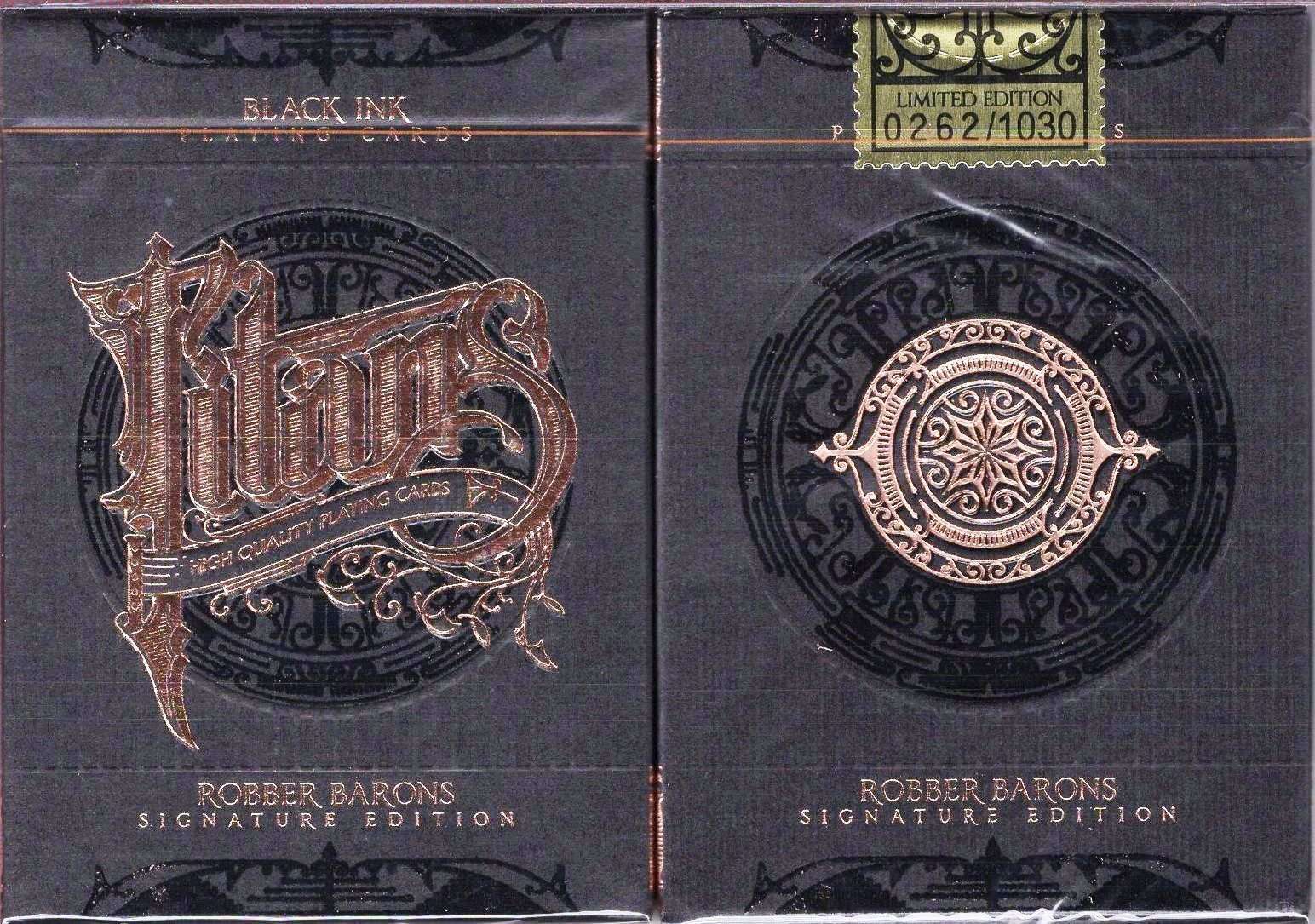 Titans Robber Barons Signature Playing Cards LPCC