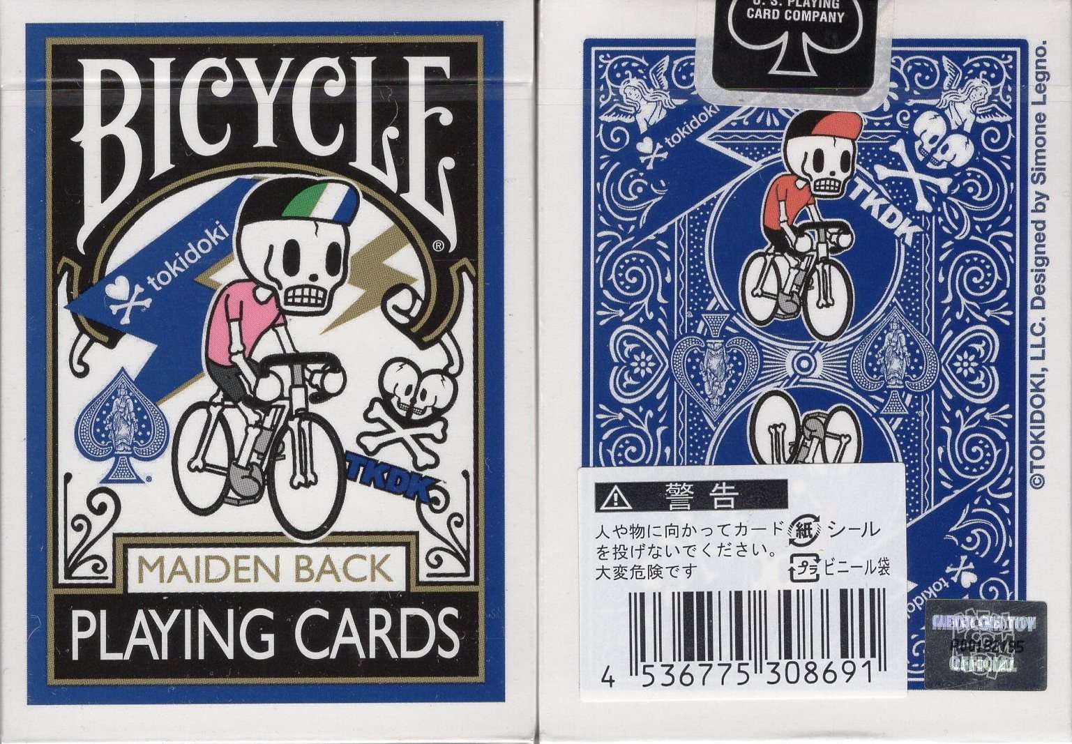 Tokidoki Blue Maiden Back Bicycle Playing Cards Deck 1 7215-tokidoki-blue-maiden-back-bicycle-playing-cards-deck-1.jpg