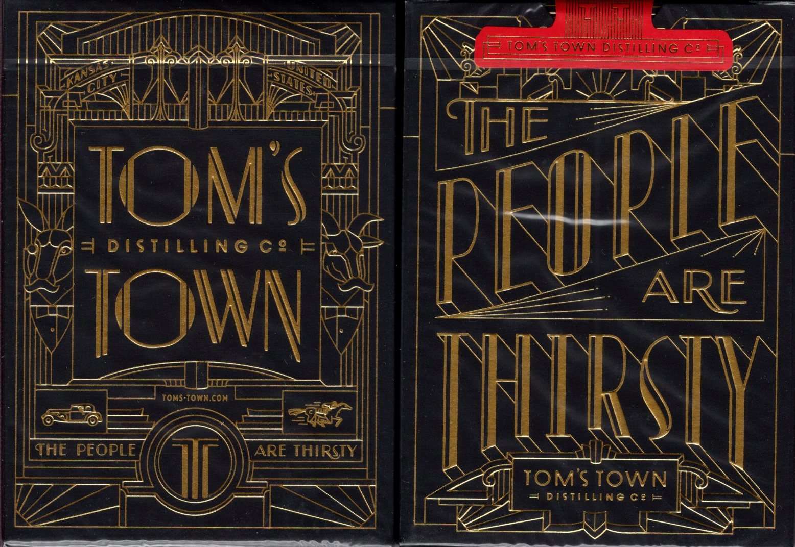 Tom's Town Playing Cards USPCC